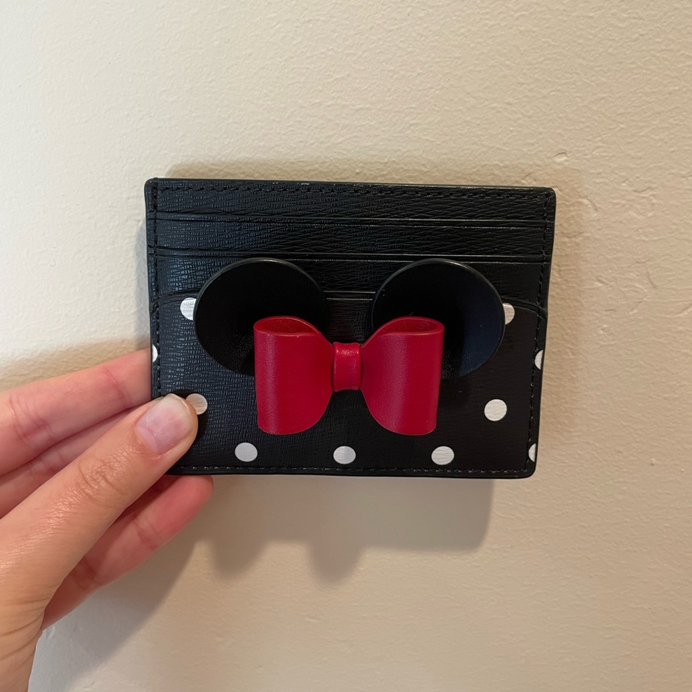 Kate spade Minnie Mouse card holder Disney